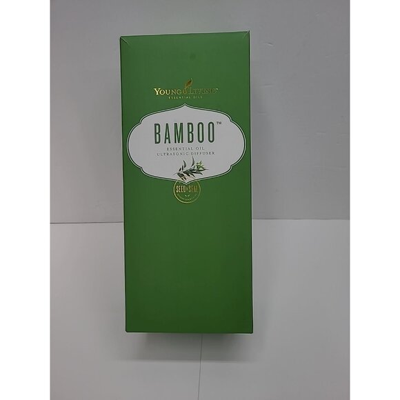 Young Living Bamboo Essential Oil Diffuser New in Box Retired - Picture 1 of 3